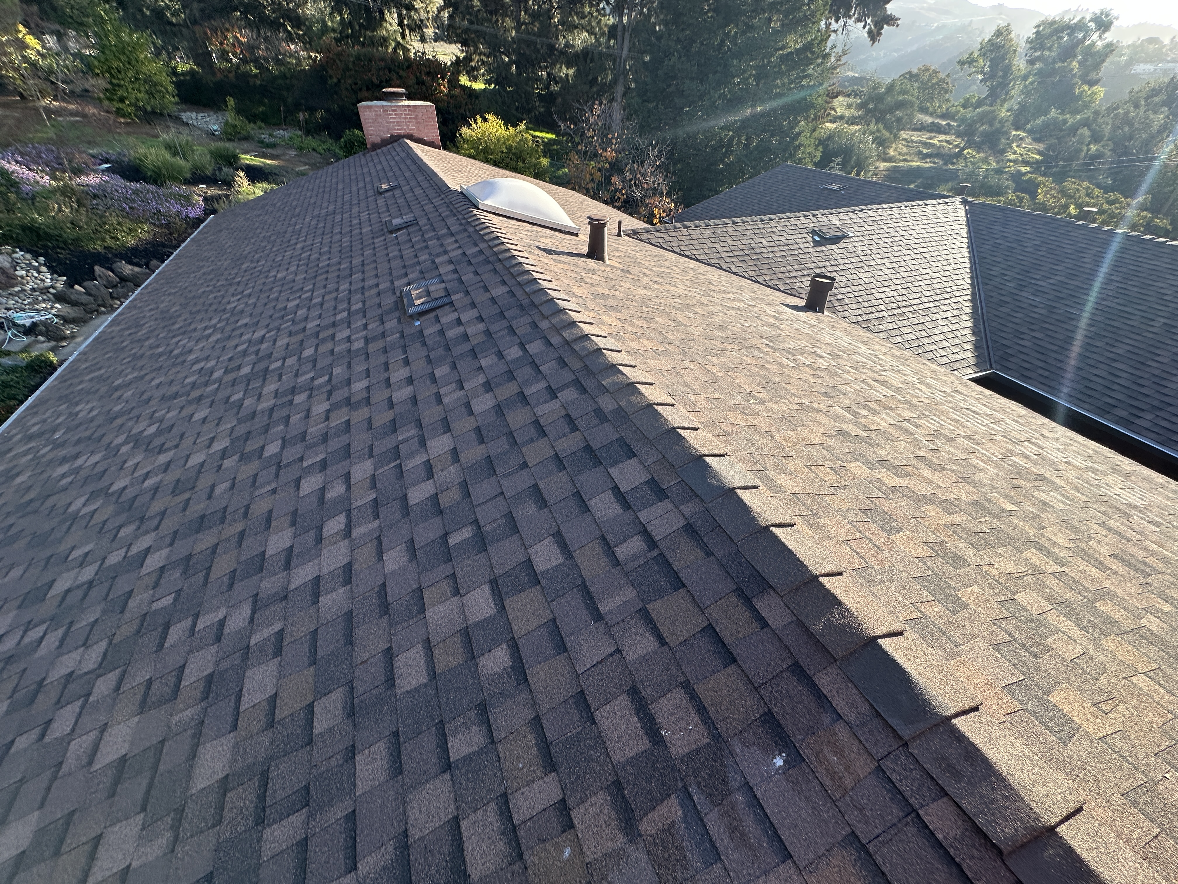 CertainTeed Landmark installed on a California roof